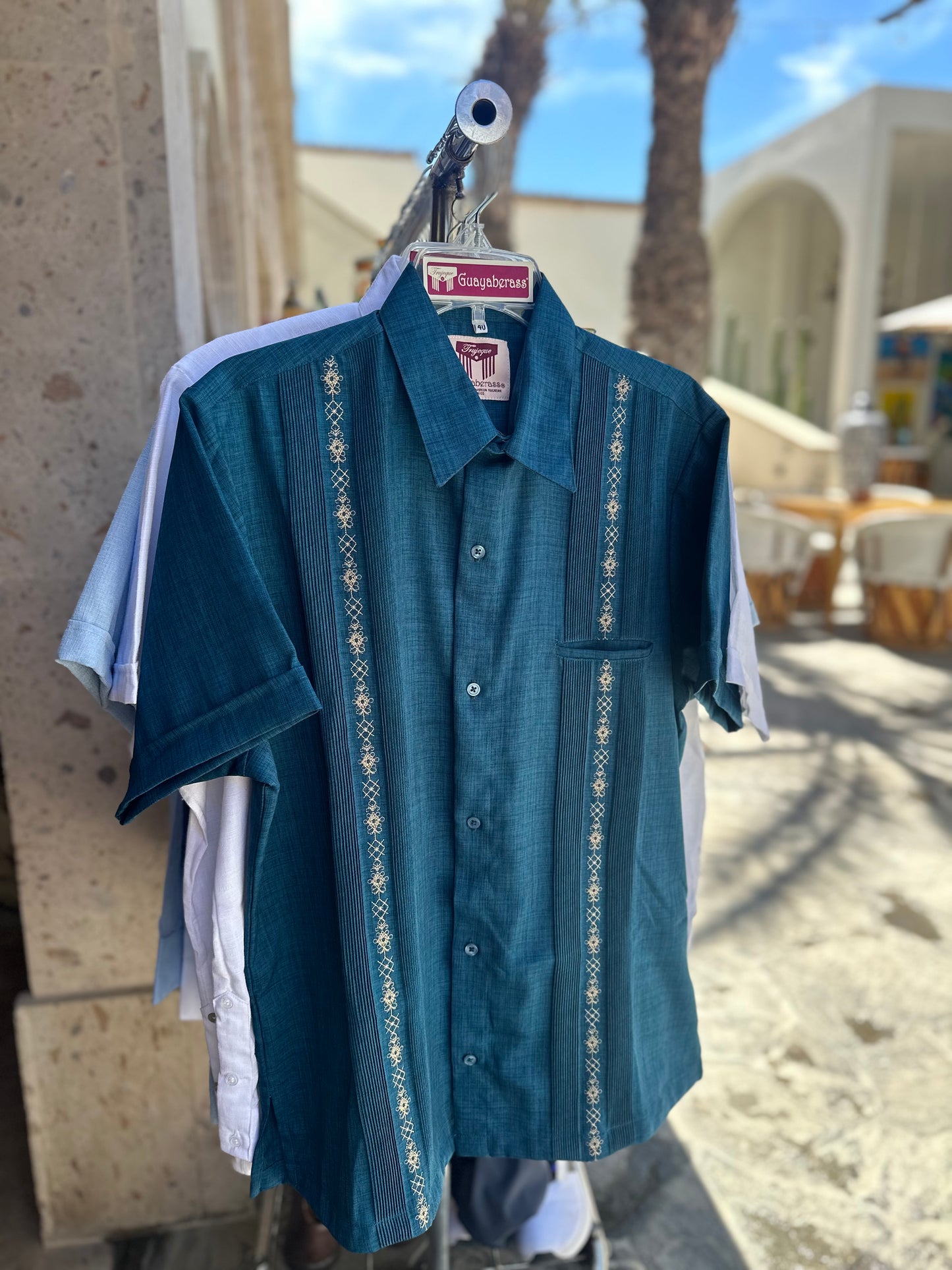 Guayabera Uxmal Petro