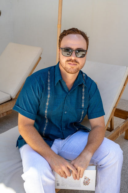 Guayabera Uxmal Petro